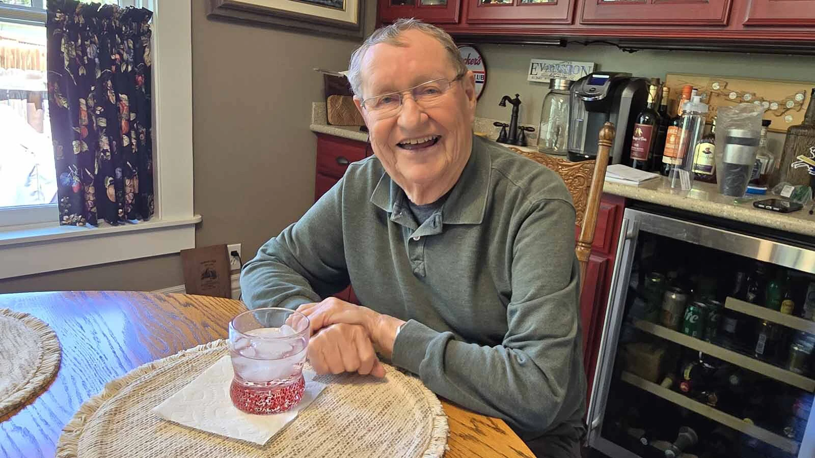 Jim Davis at his home in Evanston talks about Saving the Roundhouse.