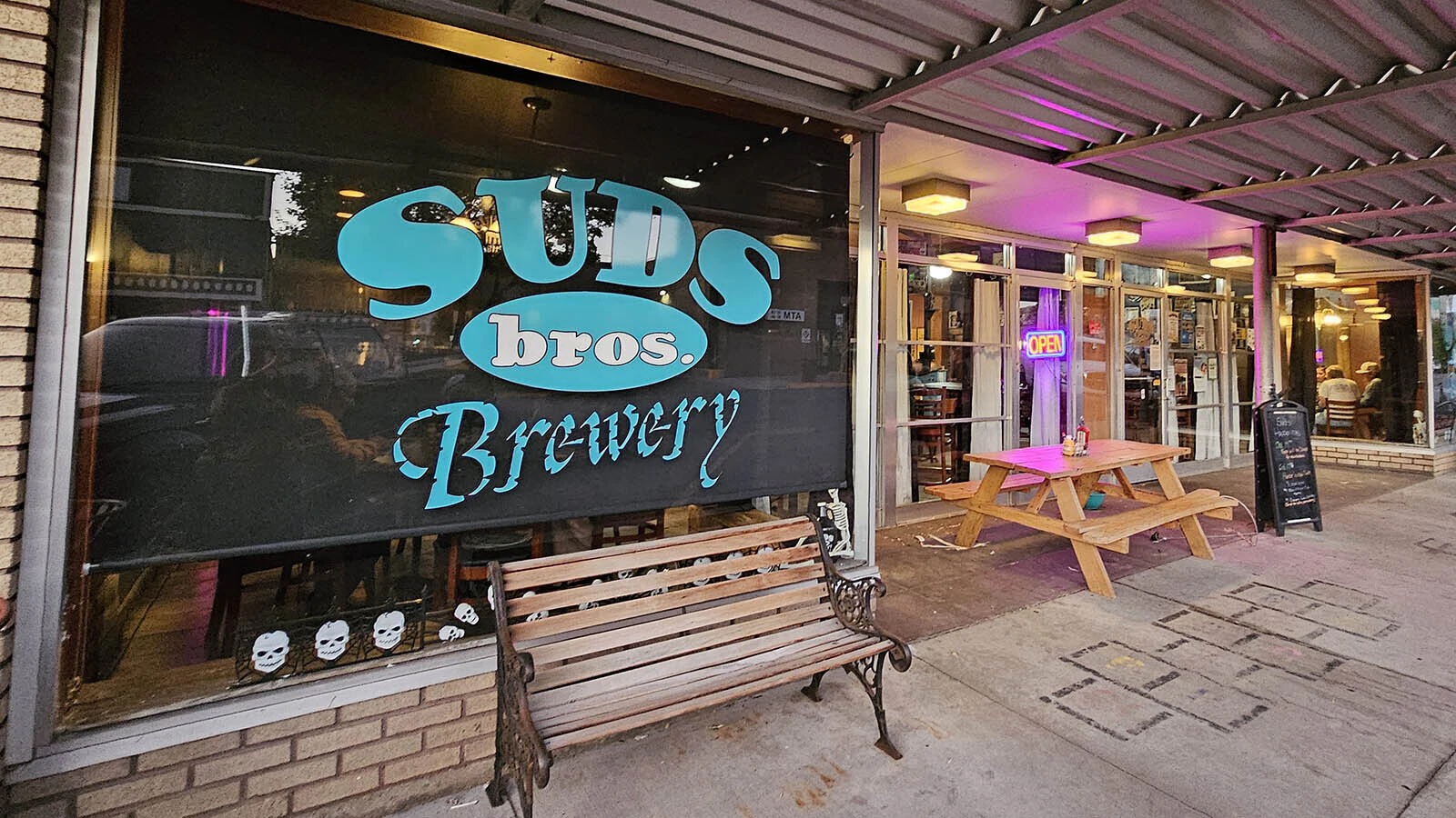 Suds Bros. Brewery is one of the Evanston watering holes that serves a lot of Utah residents who come across the state line to drink in Wyoming.