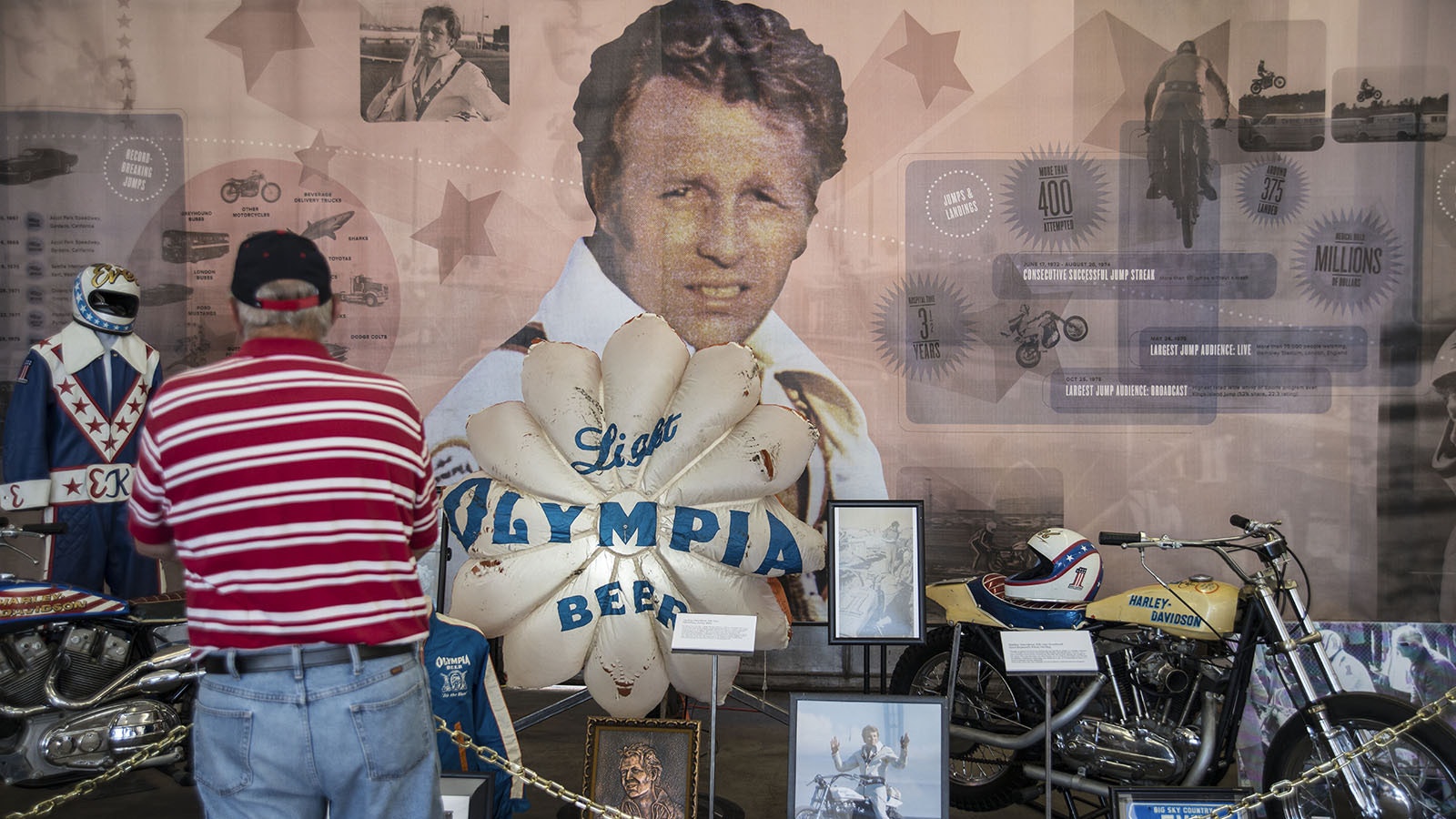 Evel Knievel Days in his hometown of Butte, Montana.