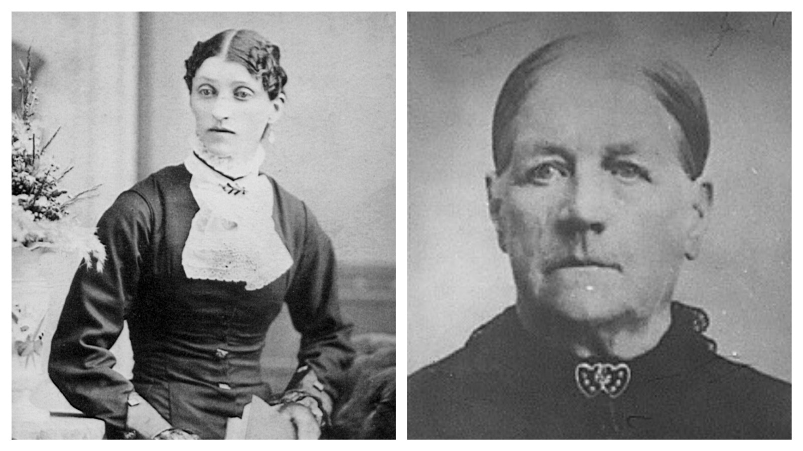 Left, Alice Maria Heap solved a case of mistaken identity when her brother, Robert Parker Heap, blew himself up in a dynamite accident and she wrote to claim his remains. It was thought by some newspapers of the time, and social media today, that Robert Parker Heap was the infamous Butch Cassidy. However, he was a first cousin, once removed, who happened to share his name. Right, Alice Parker Heap was Butch Cassidy’s great aunt and named her son Robert Parker after her brother and family name. The case of mistaken identity happened after Robert Parker Heap blew him up and newspapers reported that it was Butch Cassidy. When Heap’s sister, Alice Maria Heap, wrote to claim his remains, the mastery was solved but rumors persist today that Robert Parker Heap was actually the outlaw.