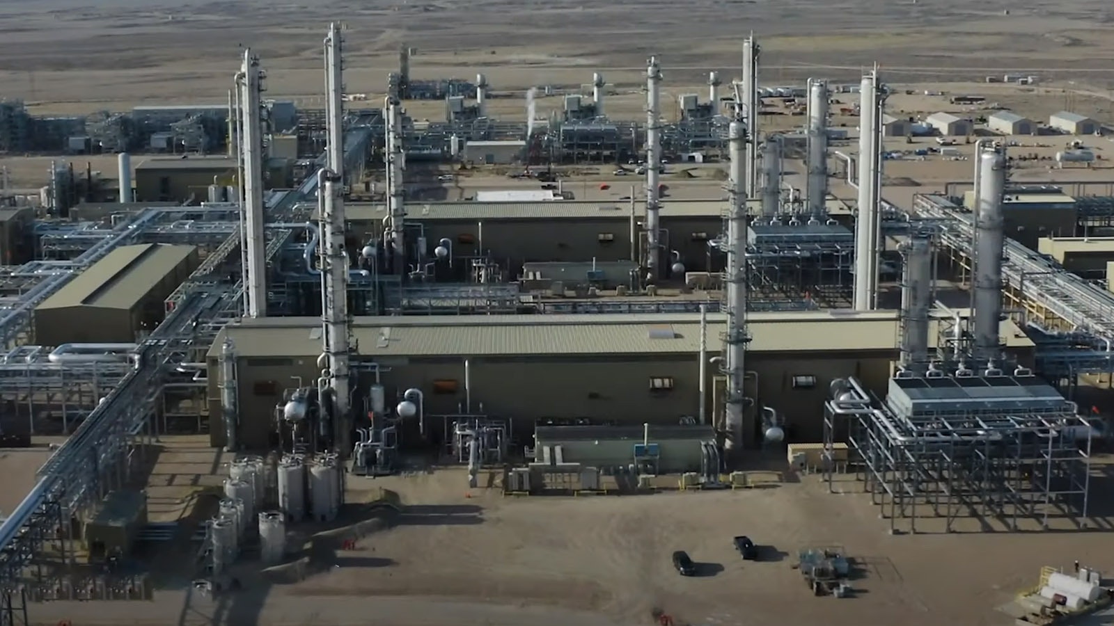 The ExxonMobil plant in La Barge, Wyoming, not only is a world leader in carbon capture, it also produces about 20% of the world's helium.