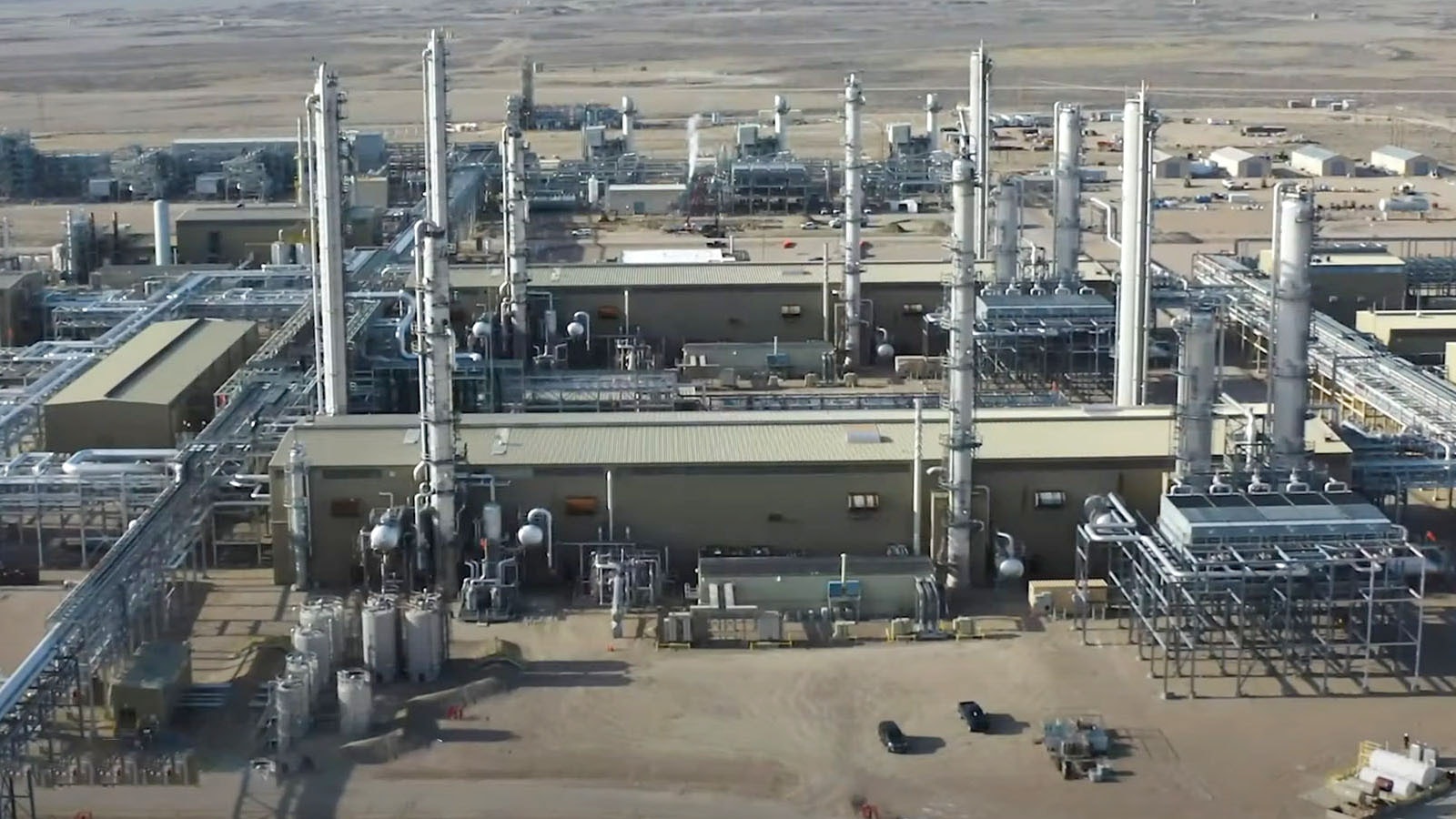 The ExxonMobil plant in La Barge, Wyoming, not only is a world leader in carbon capture, it also produces about 20% of the world's helium.