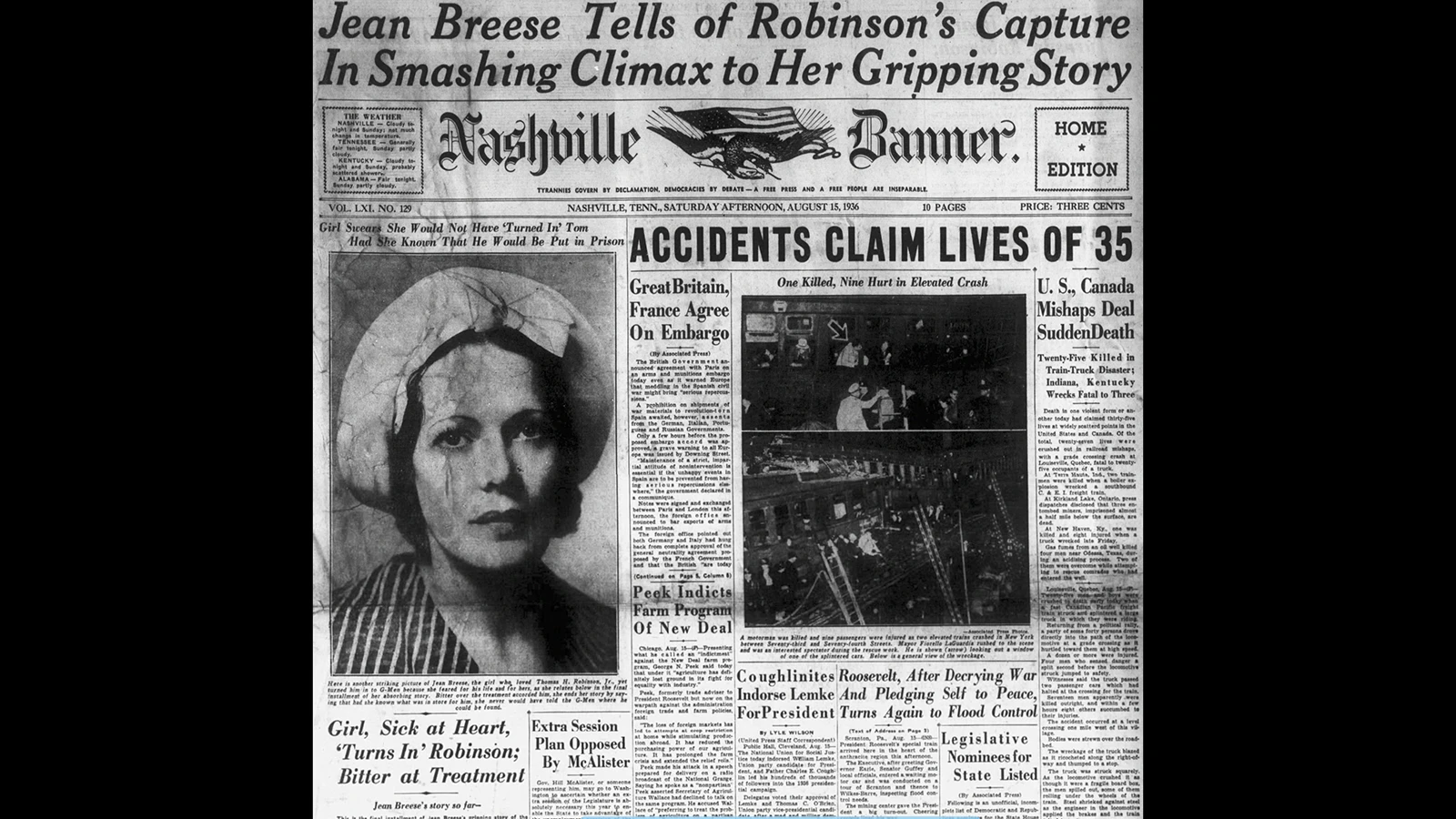 A serialized story of the lover of Thomas Robinson helped bring recognition to John Bugas’ name across the country.