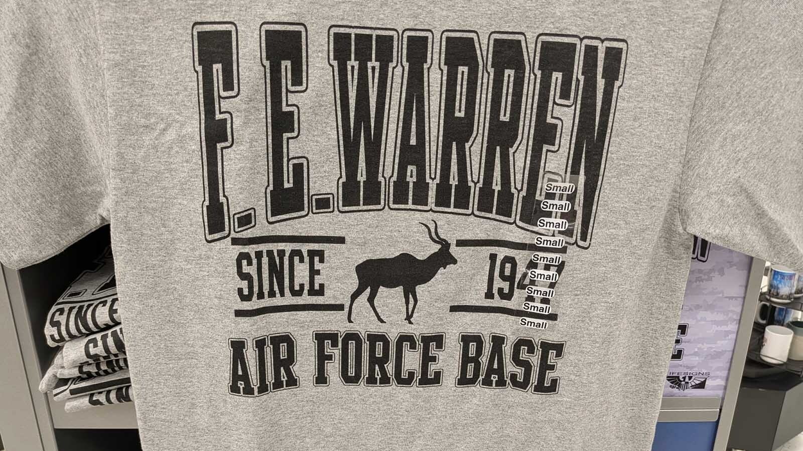 The F.E. Warren Base Exchange store in Cheyenne put in an order for T-shirts with an “antelope” on them. As in, a Wyoming pronghorn. The shirts came in with a silhouette of an African greater kudu antelope.