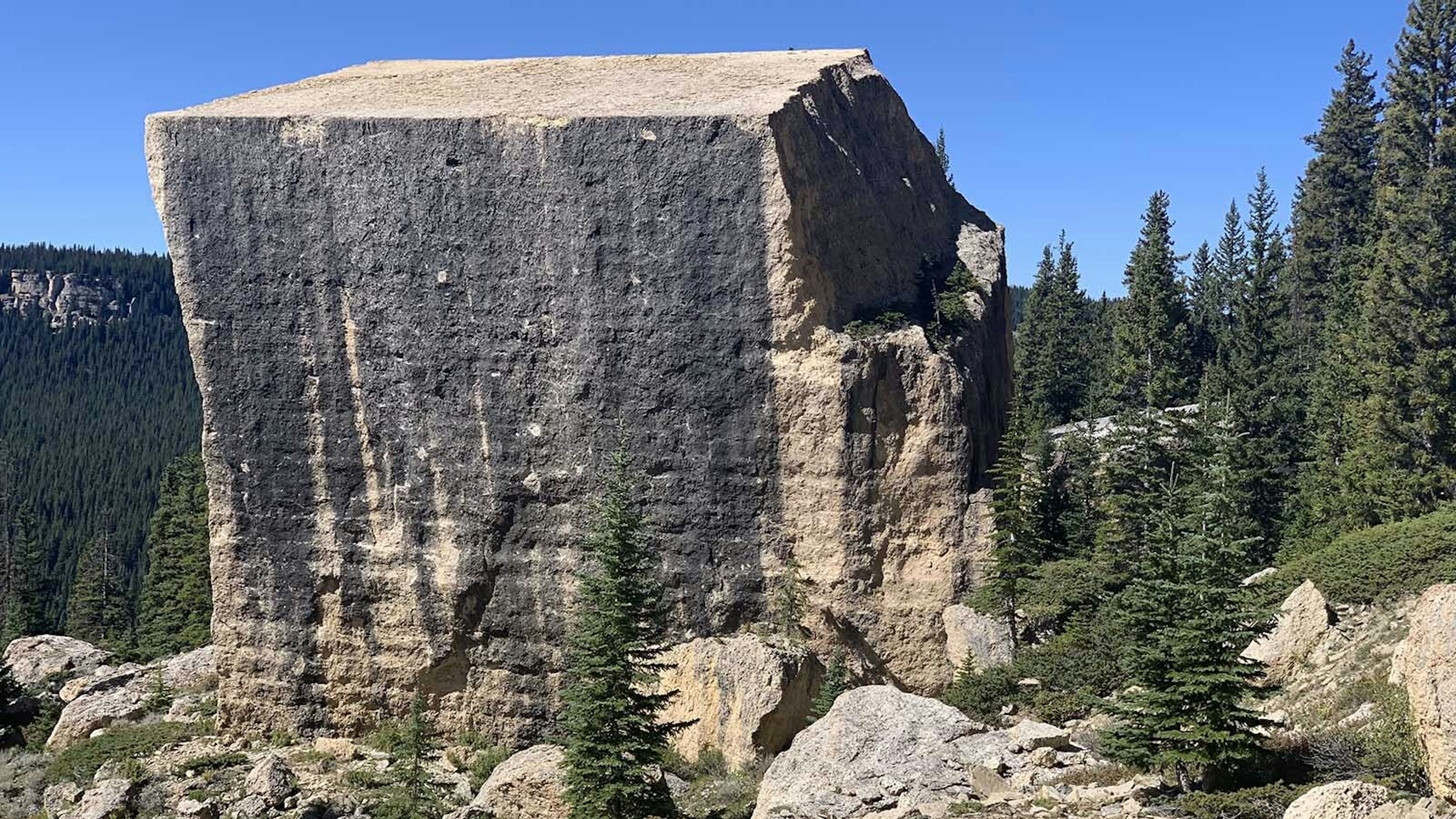 How The Heck … Can That 75-Foot Square Boulder In The Bighorns Be ...
