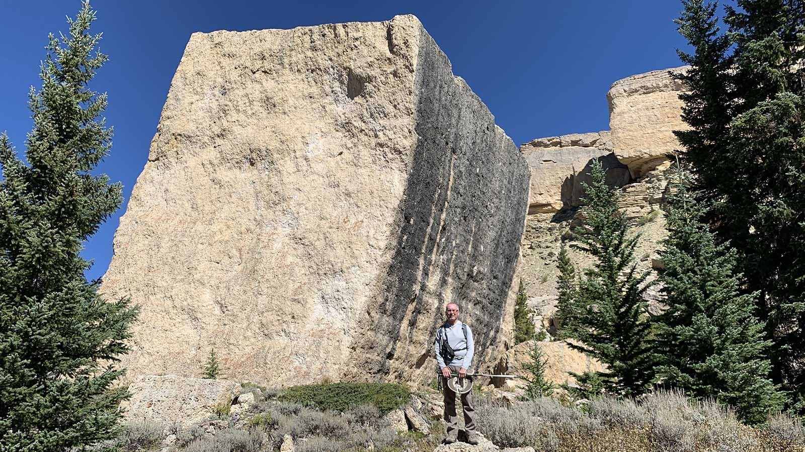 Believe it or not, Falling Rock in Wyoming's Bighorn Mountains is a giant 75-foot square boulder that is all natural. No human or alien influences shaped this huge cube.