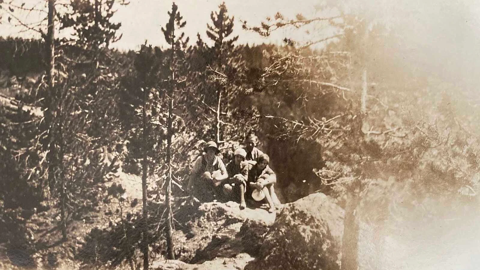 In 1925, Clifford Whaley of New York took his family on a vacation to Wyoming where he had grown up. They visited family and Yellowstone. A century later, his great-grandson posted these pictures on Facebook and was able to reconnect with his Wyoming relatives.
