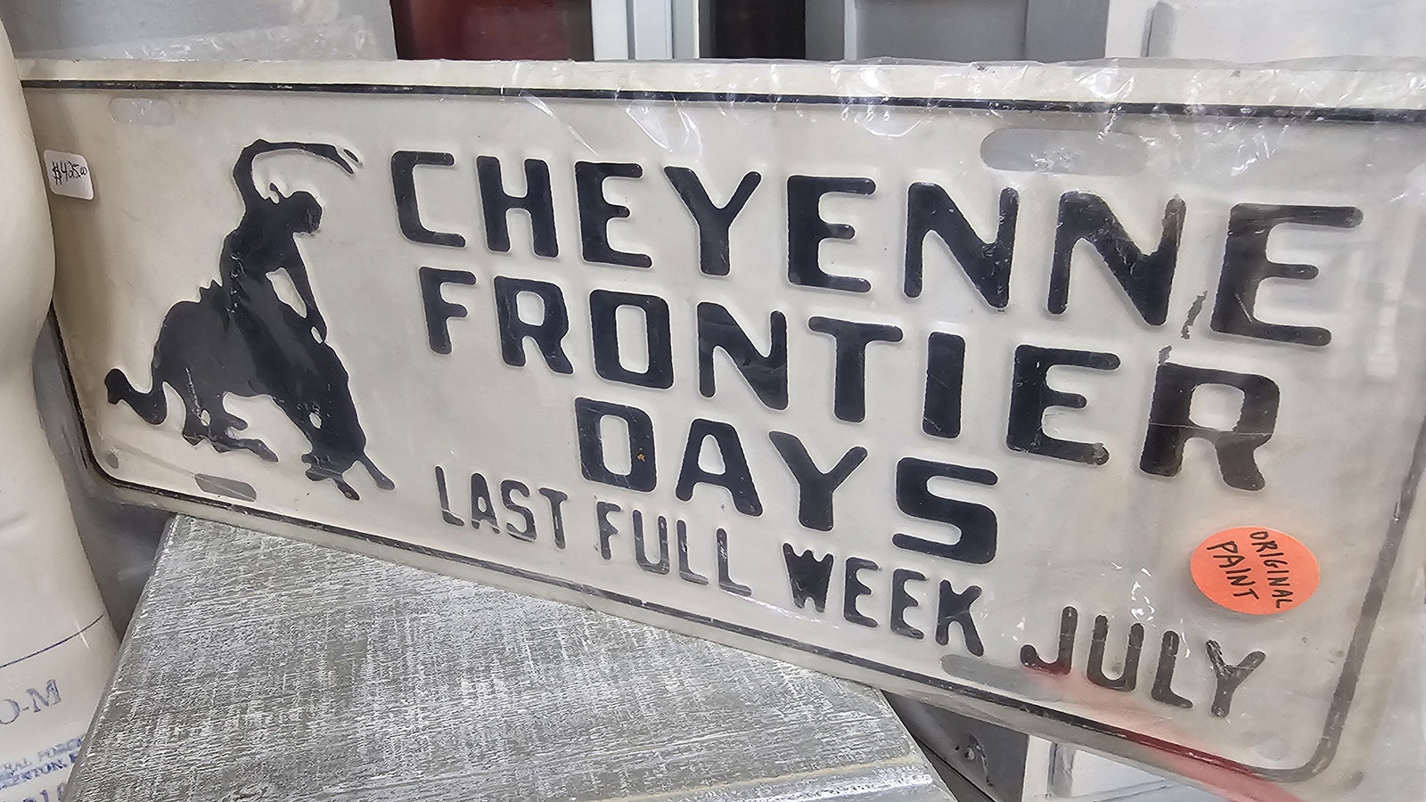 Cheyenne Frontier Days plates were produced through the 1960s, but then were stopped, making them highly collectible.