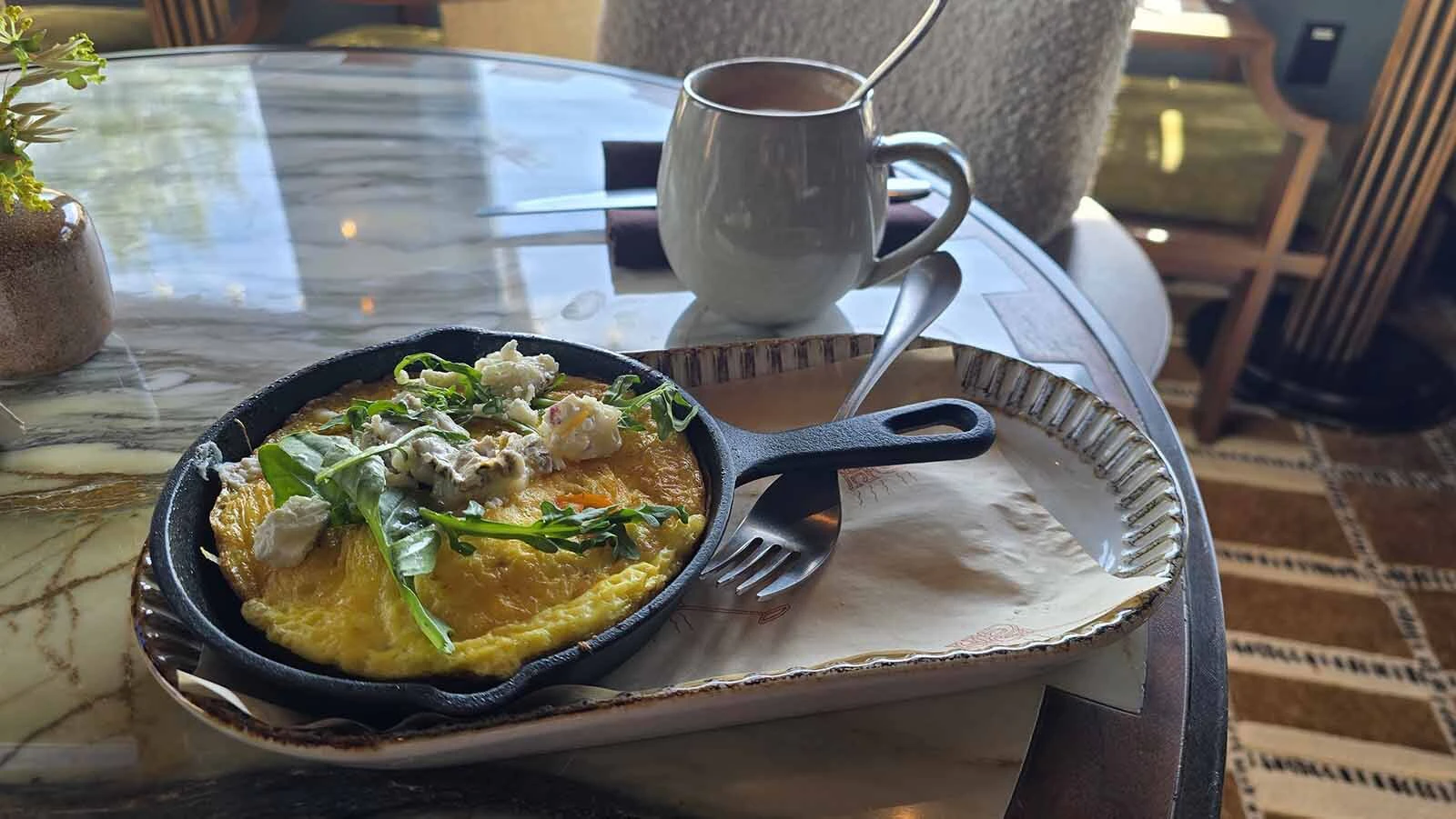 Breakfast at the Faraway Jackson Hole.