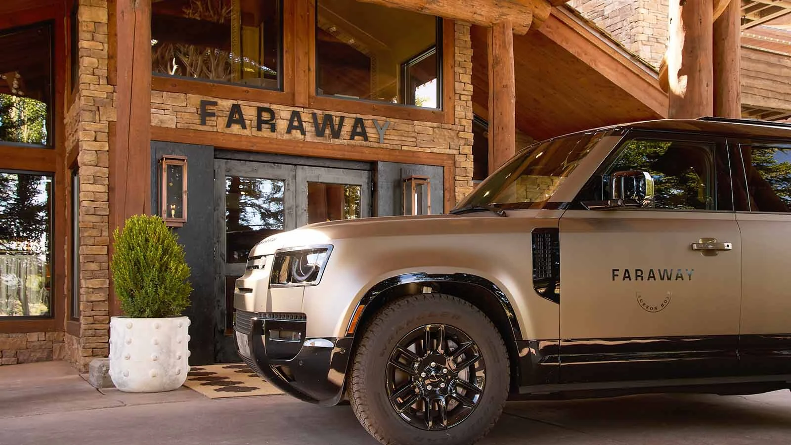A northwest Wyoming destination for 26 years, Snake River Lodge has a new name — Faraway Jackson Hole — and has been given an ultra-luxury makeover.