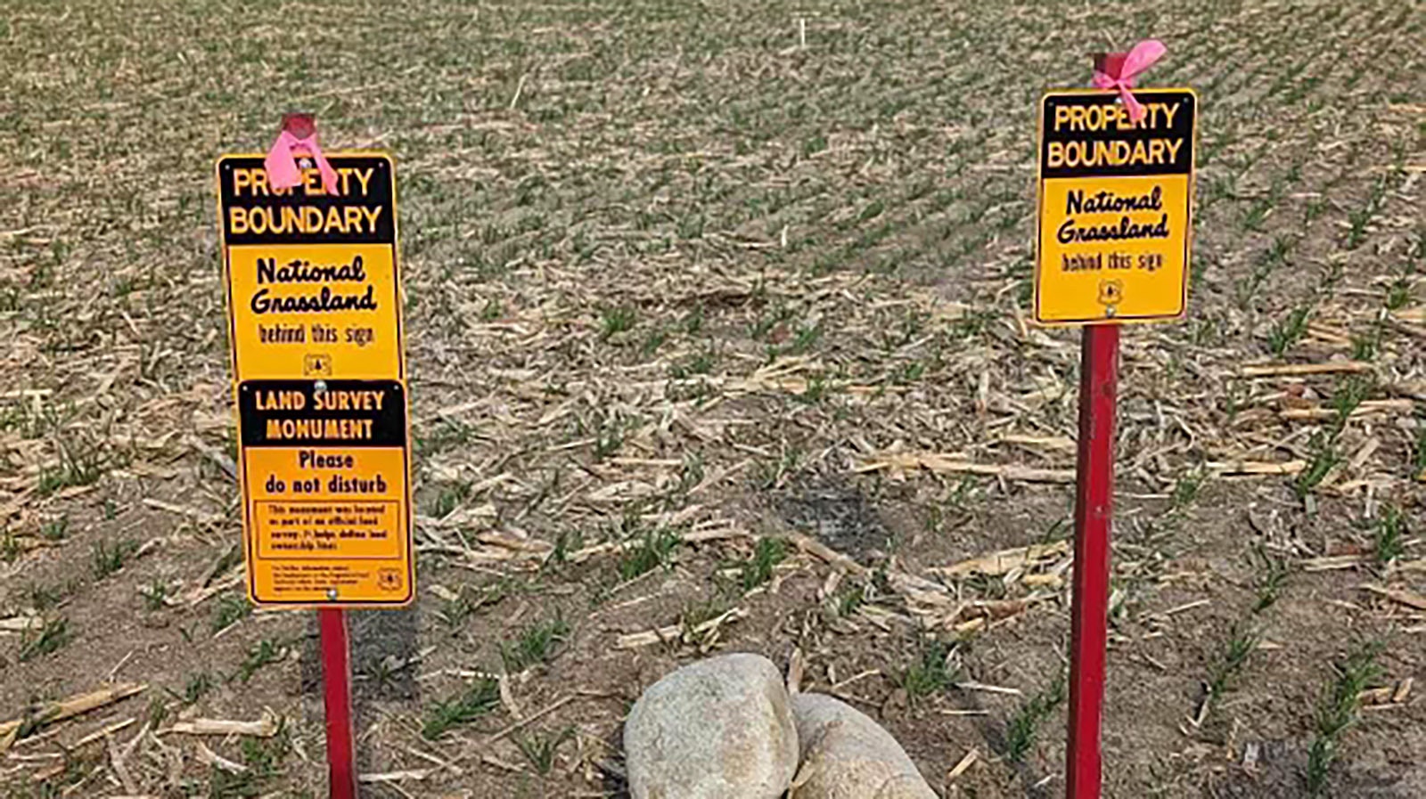 There’s a dispute over exactly where the boundary line is between land owned by the South Dakota ranchers Heather and Charles Maude and national grassland controlled by the Forest Service. The couple was served federal indictments alleging theft of government property.