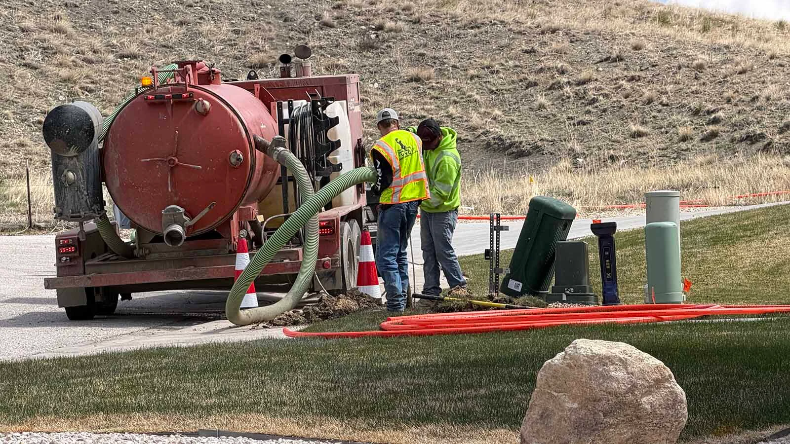 Spring is fiber-optic season across Wyoming as companies install digital infrastructure — and "suddenly your yard is part of a construction site,” homeowners say. Fact is, it’s legal with permission from cities, towns and counties.