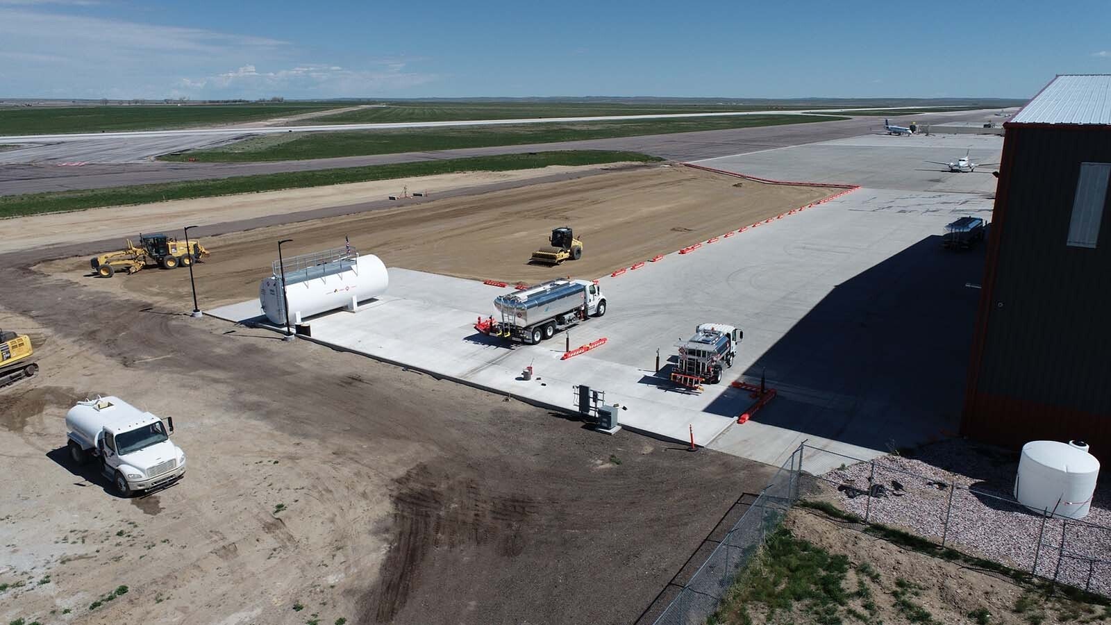 The expansion of the Casper airport as a large wildfire air tanker hub couldn't have come at a better time for Wyoming's busy wildfire season.