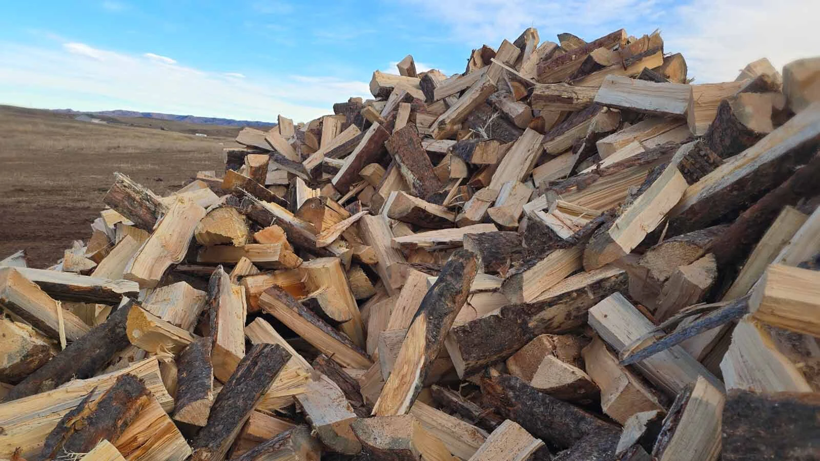 Andy and Nikki Ward are in their second season of selling firewood through Bear Claw LLC, taking over a business from a longtime Sheridan firewood seller who had built up a regular customer base.
