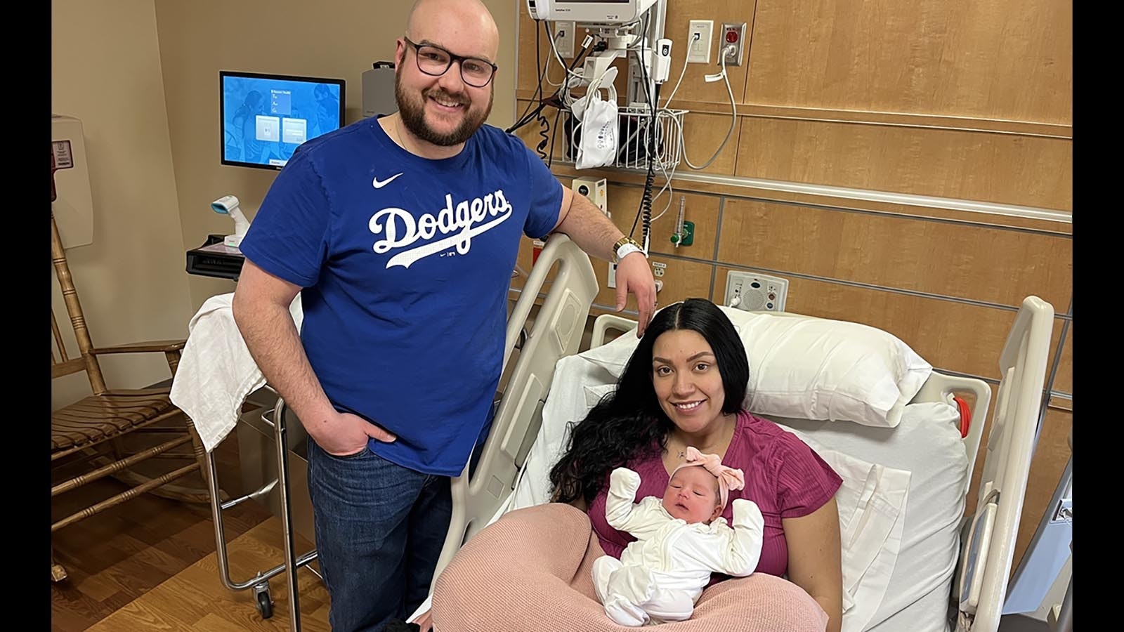 Dalton and Rubi Van Pelt of Rawlins received the greatest anniversary gift ever, their first child, Emory Lenora at 2:38 a.m. on New Year’s Day.