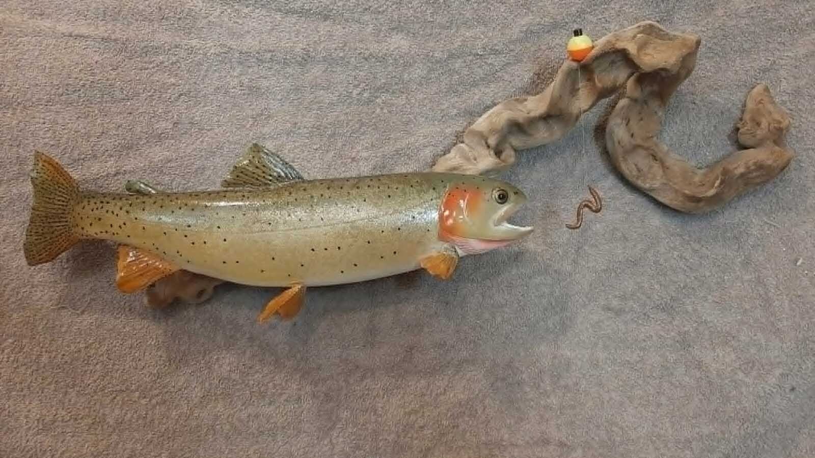 Great fish taxidermy requires methodical skill and a good sense of color balance, said taxidermist Allen Darlington.