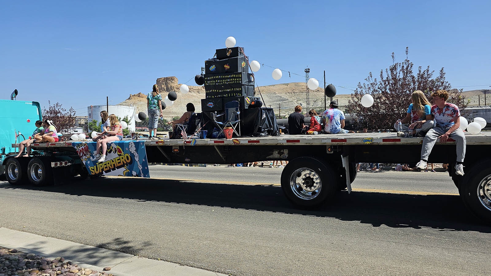 The theme of the 2025 Flaming Gorge Days Parade was heroes.