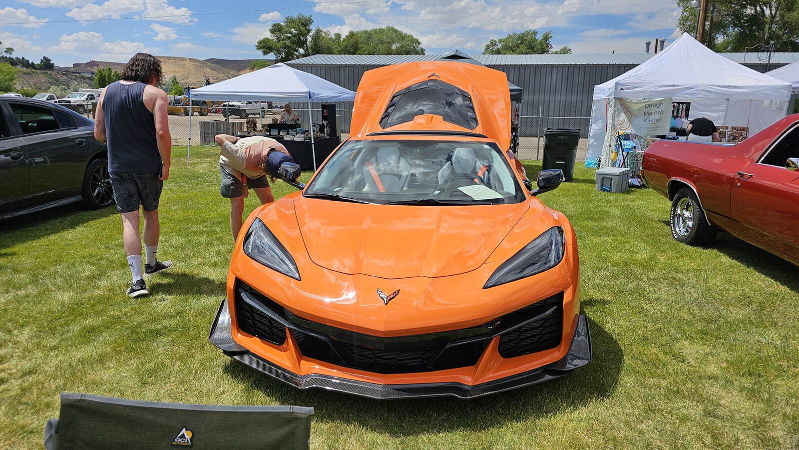 Cool cars were on display at Evers Park as part of Flaming Gorge Days.
