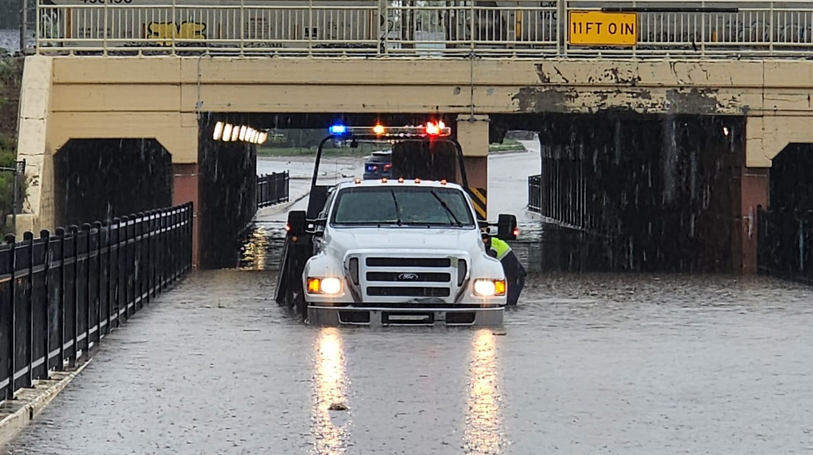 A Wyoming bill that would have required voter approval to impose stormwater fees died in committee Wednesday on a tie vote despite lawsuits over “tax-like” charges. Lawmakers debated tax-fee laws and flood risks, leaving infrastructure funding in limbo. Heavy rains were too much for the stormwater system in Casper in the summer of 2023, as seen in this file photo.
