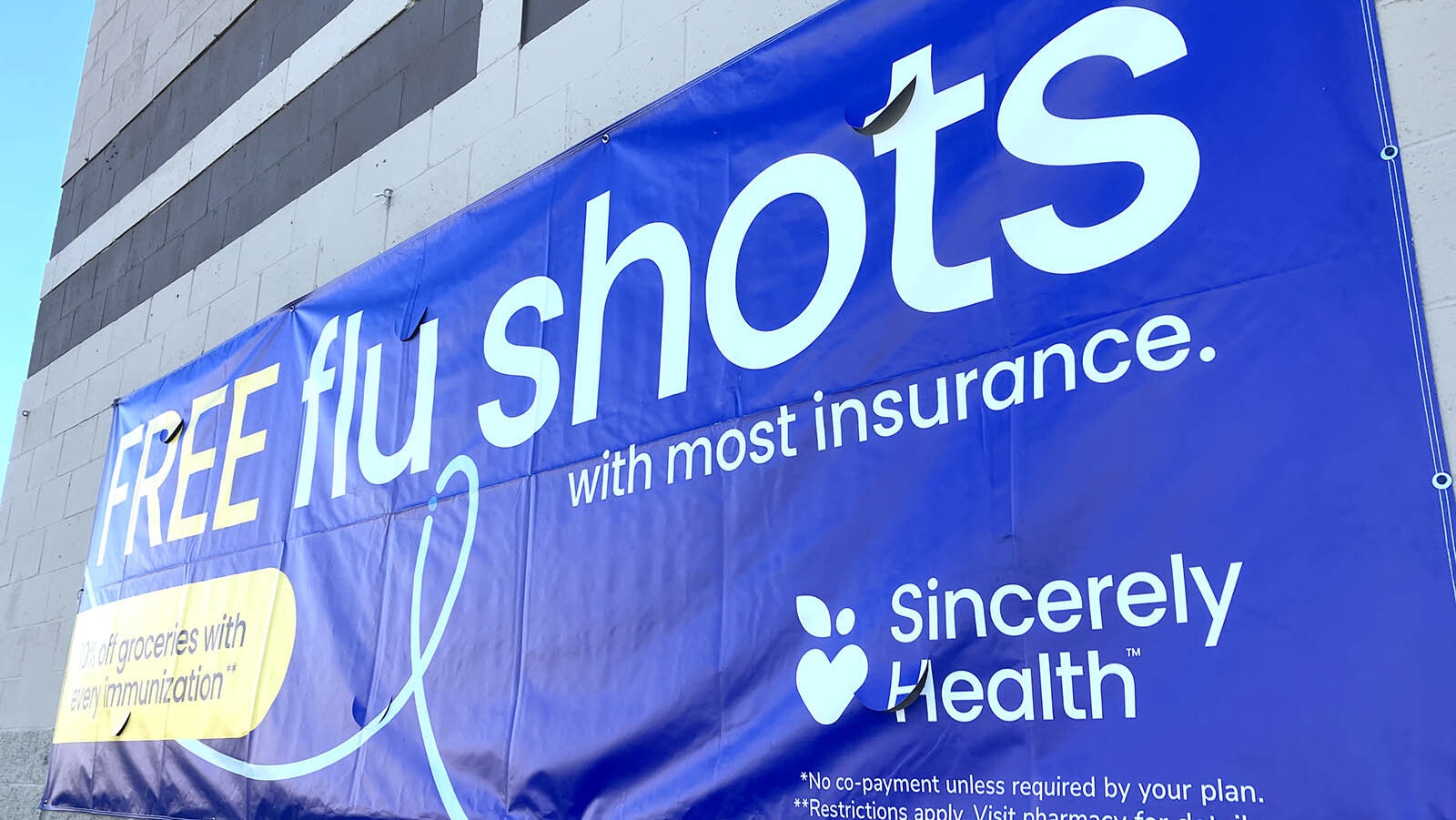 Residents in Casper can get their turkey and flu shot at the same time at Albertsons.