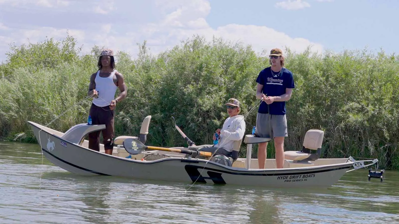 Cowboy Drifters took the pair of Pokes on the Miracle Mile section of the Platte River.