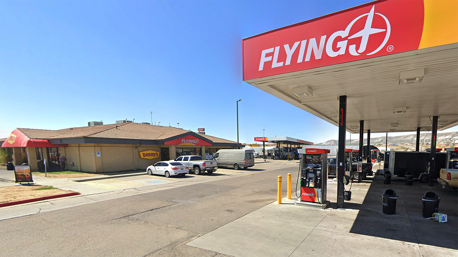 Flying J Travel Center in Rock Springs, Wyoming.