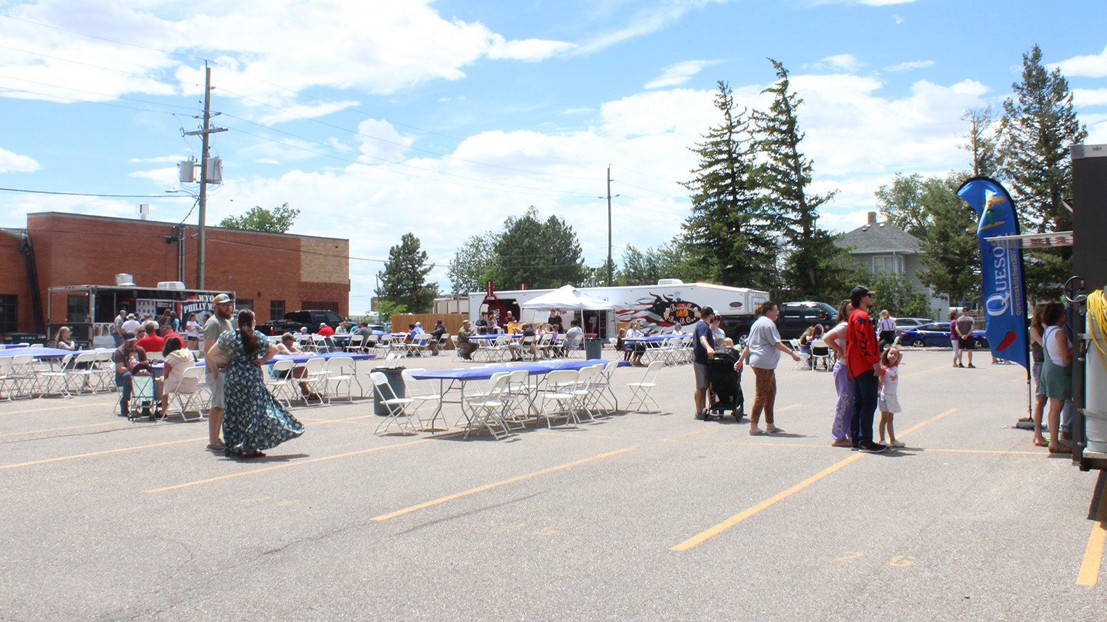 The fourth annual Food Truck Rally drew a large turnout in Cheyenne on Friday.