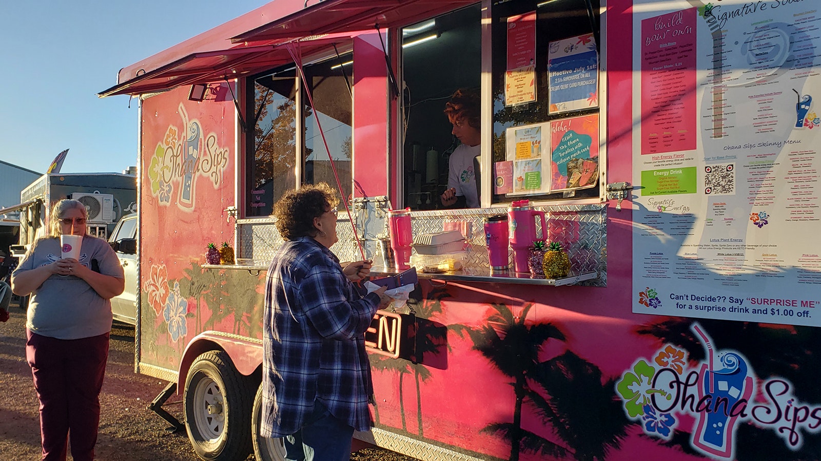 Ohana Sips was the people's choice at a recent food truck rally in Rawlins.