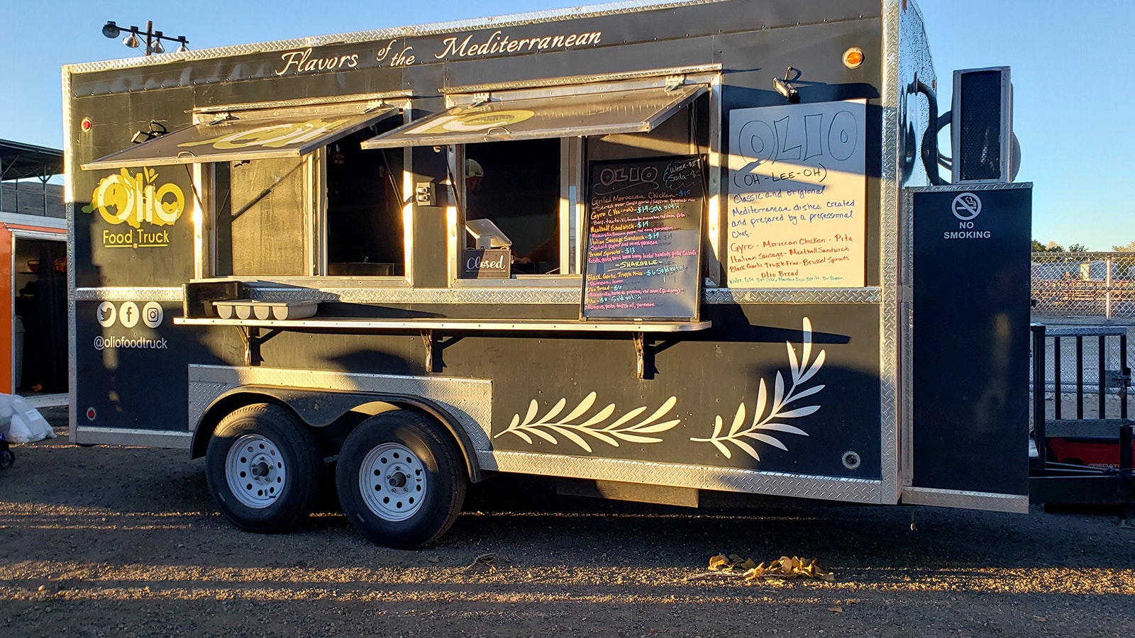 Olio Food truck was the first to sell out at the Taste of Wyoming Food Truck Festival and Vendor Showcase.