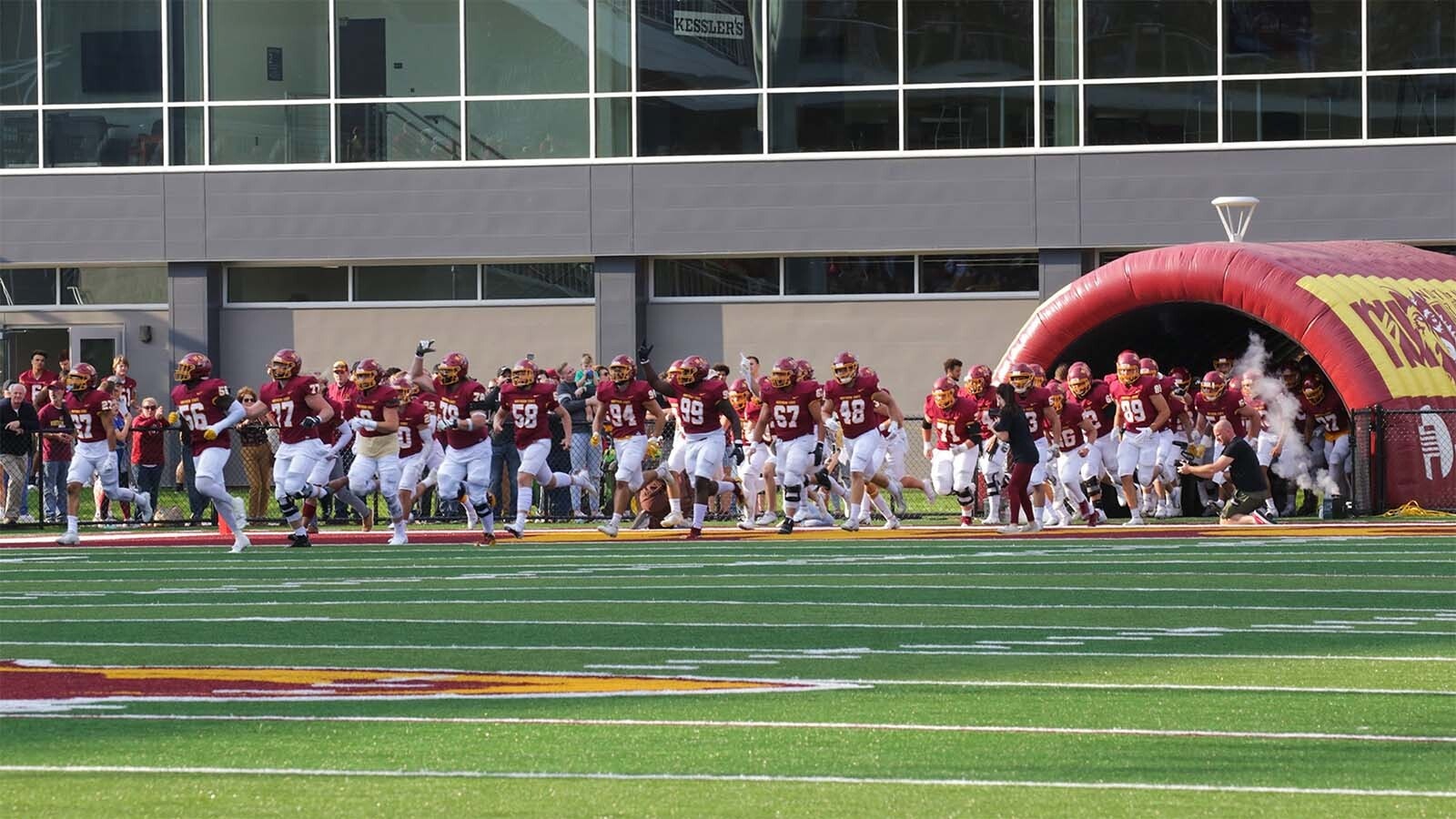 Members of the Northern State University will travel to the University of Jamestown Saturday for the final game of the season.