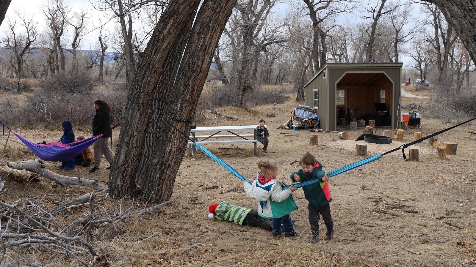 The Discovery Depot Forest School is based at a site called the Eagles’ Nest inside the Edness Kimball Wilkins State Park near Casper.