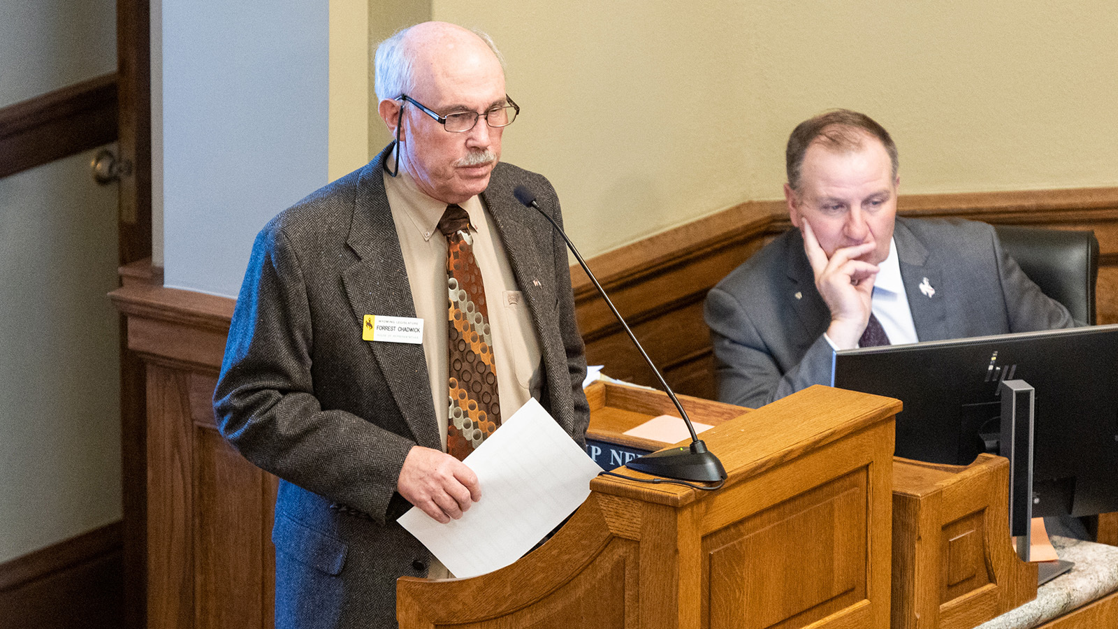 State Rep. Forrest Chadwick, R-Evansville