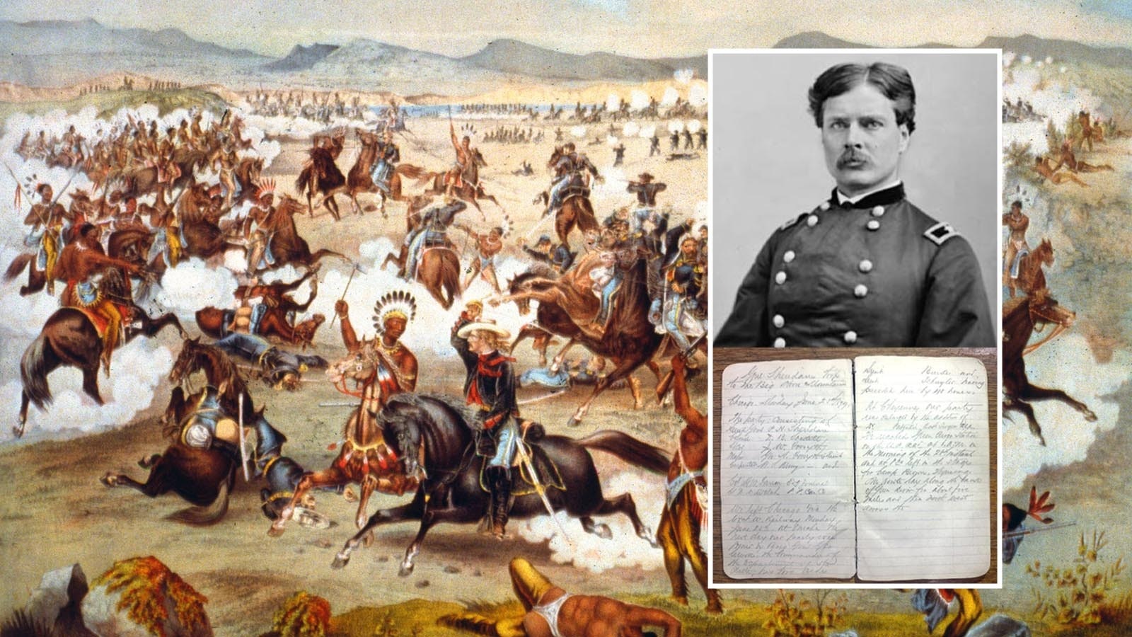 Gen. George A. "Sandy" Forsyth was a major when he was part of a company led by Gen. Philip Sheridan to the scene of Custer's battle at Little Big Horn a year after. He described the journey in an eloquent diary that's now in possession of the Hot Springs County Museum.