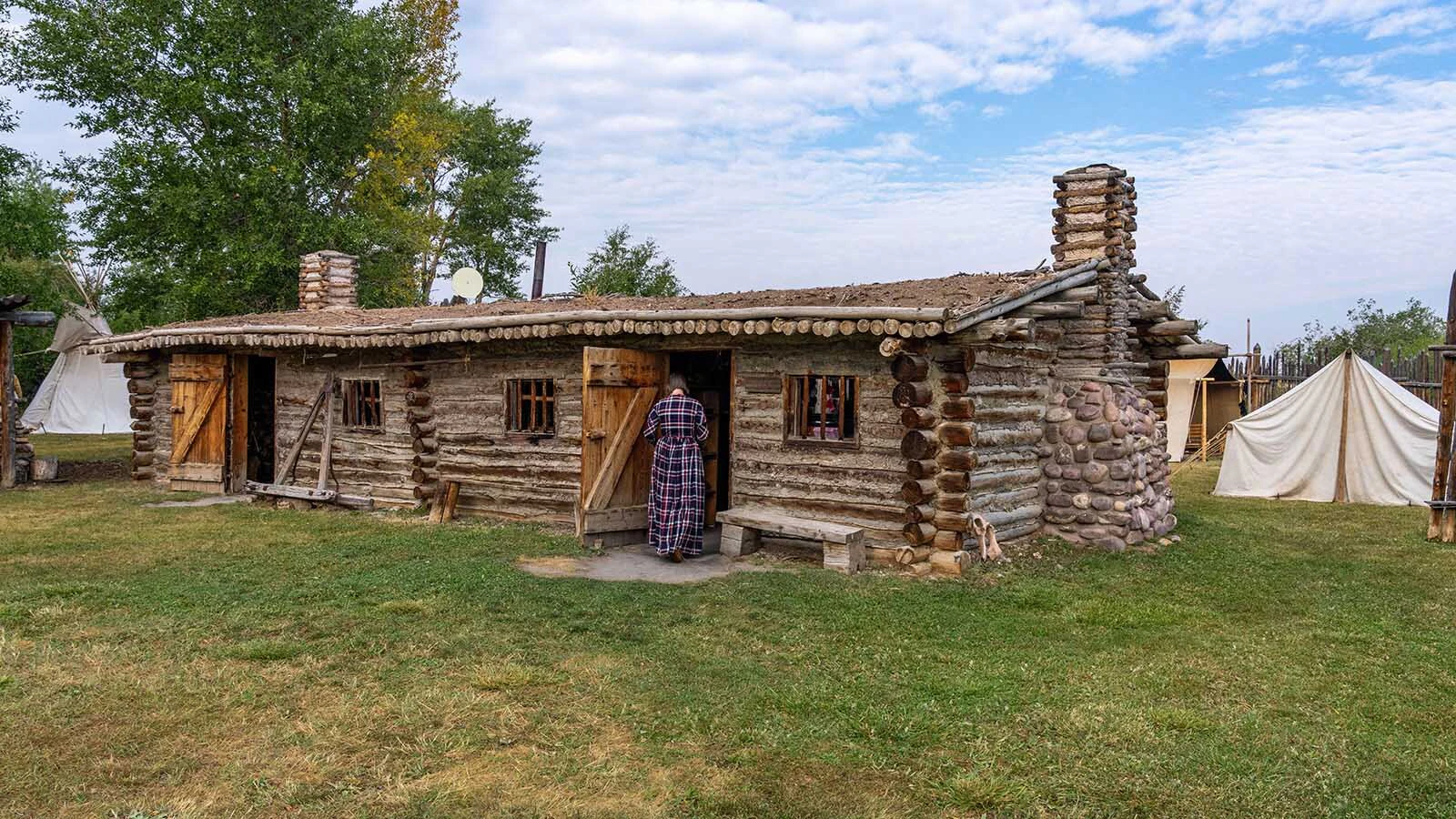 One of Fort Bridger's most reliable "staffers" is Mac, who first arrived in 1888 and seems to have never left. Mac likes to be photographed, set off alarms and lock visitors in. Now Fort Bridger is embracing a new market — haunted tourism.