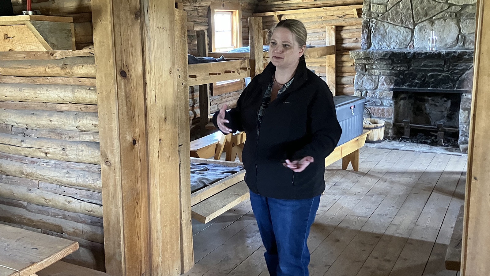 Historian and Fort Caspar Museum Association Vice President Johanna Wickman shares about the strange occurrences that have occurred in the cavalry barracks.