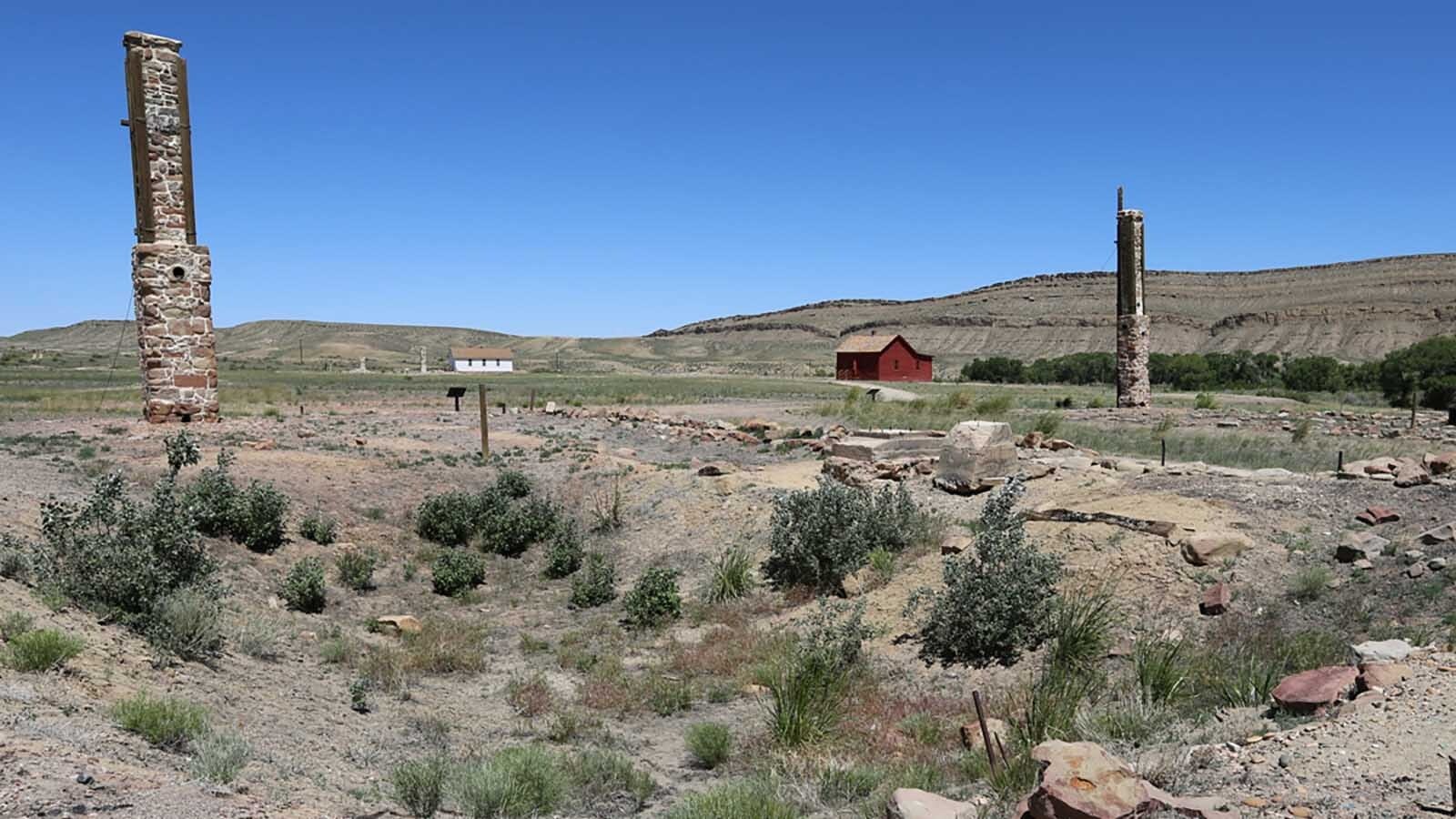 The historic Fort Fred Steele site in Carbon County, Wyoming.
