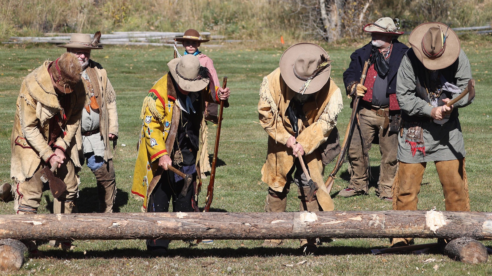Wyoming is famous for its historic frontier forts, and will soon have another one more than 150 years since the last was built. Mountain men broke ground on Fort Sublette last weekend in Pinedale, and it's expected to be open by next summer.