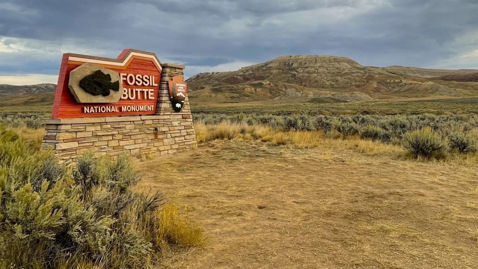 Forest Butte National Monument is located west of Kemmerer, Wyoming.