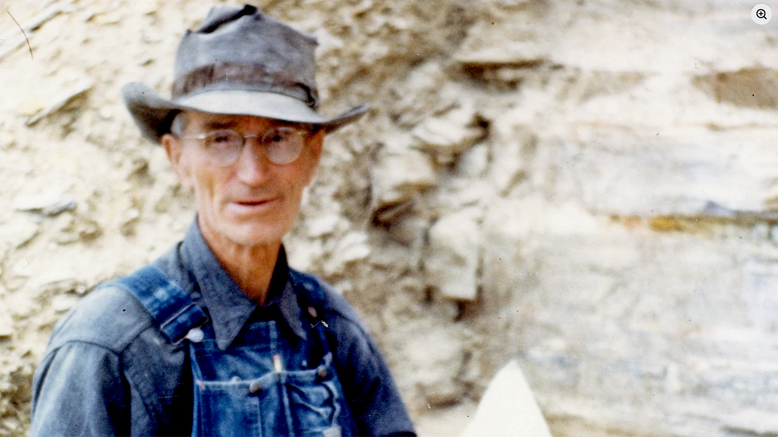 David C. Haddenham spent a lifetime quarrying fossils off of Fossil Butte west of Kemmerer.