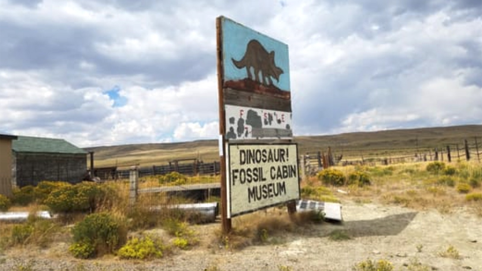 The Wyoming Fossil Cabin is billed as the world's oldest building.