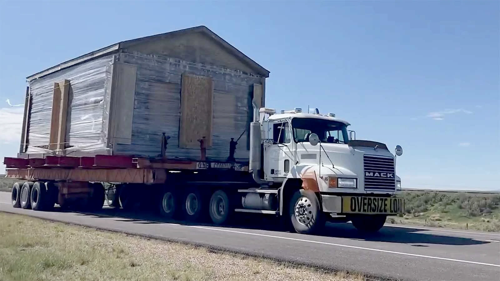 Wyoming’s world-famous Fossil Cabin was built from more than 6,000 dinosaur bones, weighs 52 tons and was a target for vandals along U.S. Highway 30. It made a nail-biting, 7-mile crawl this week to a new permanent home at the Medicine Bow Museum.