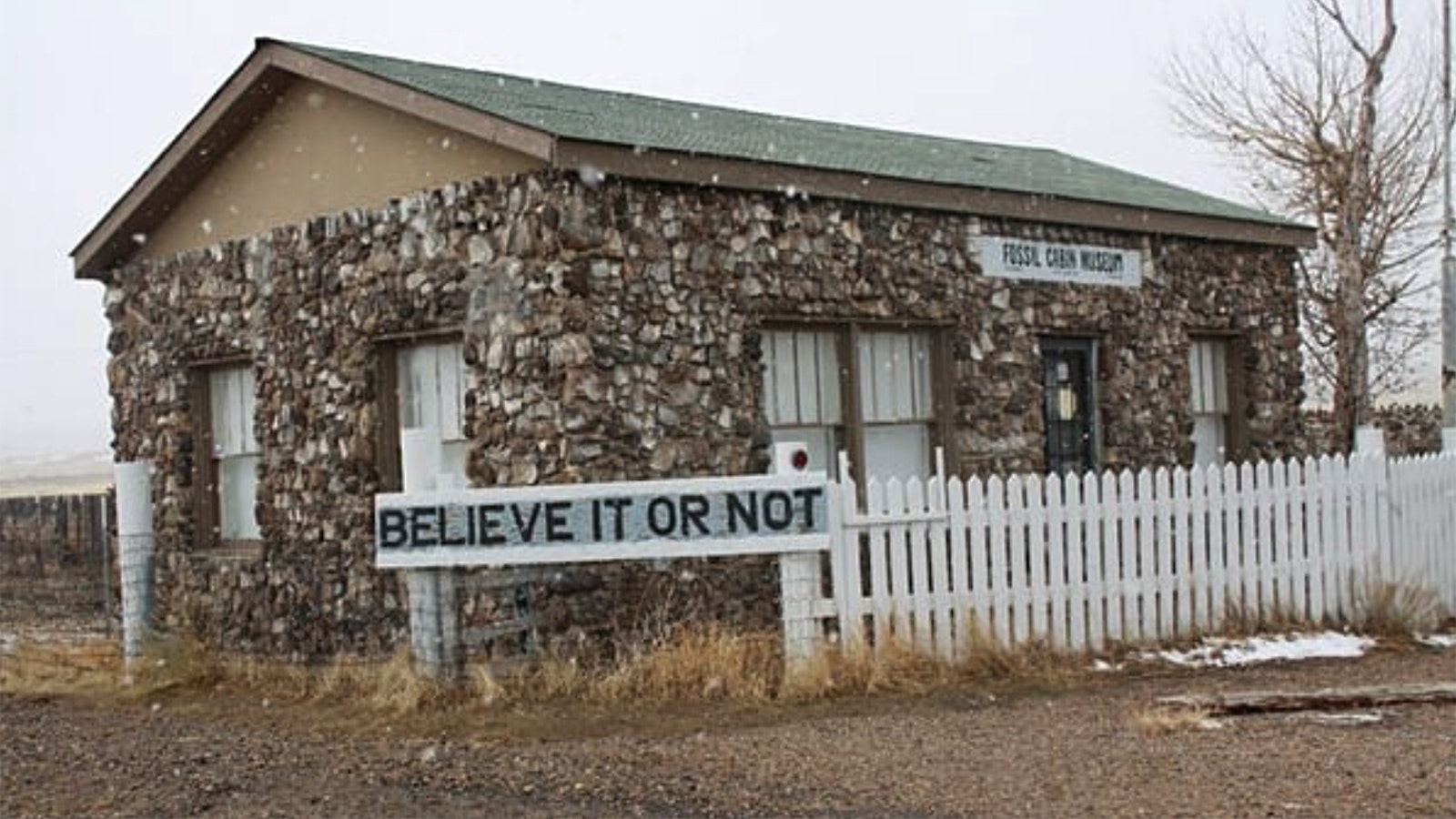 The Wyoming Fossil Cabin is expected to be moved to its new home in Medicine Bow this year.