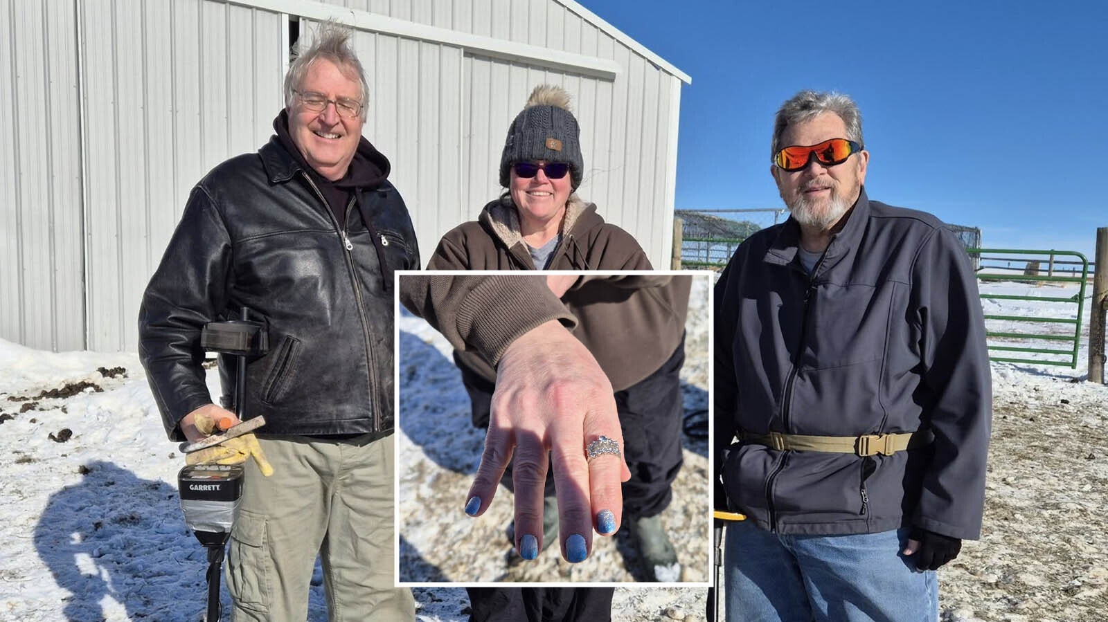 Shelby Forbes was thrilled to get her grandmother's wedding ring back after fearing it could be lost for good. Dave Hays and Fred Harvey, avid metal detecting hobbyists, were called in found it quickly. It was a rare instance of being able to return a treasure to the person who lost it.