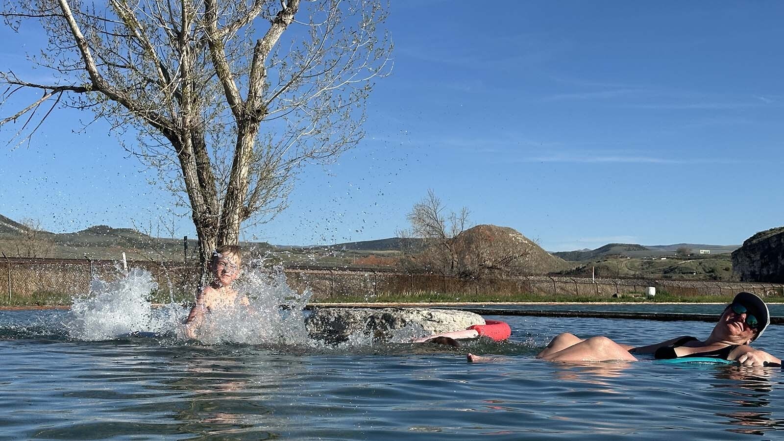 The pools at the Fountain of Youth RV Park are open to all campers and for day use.