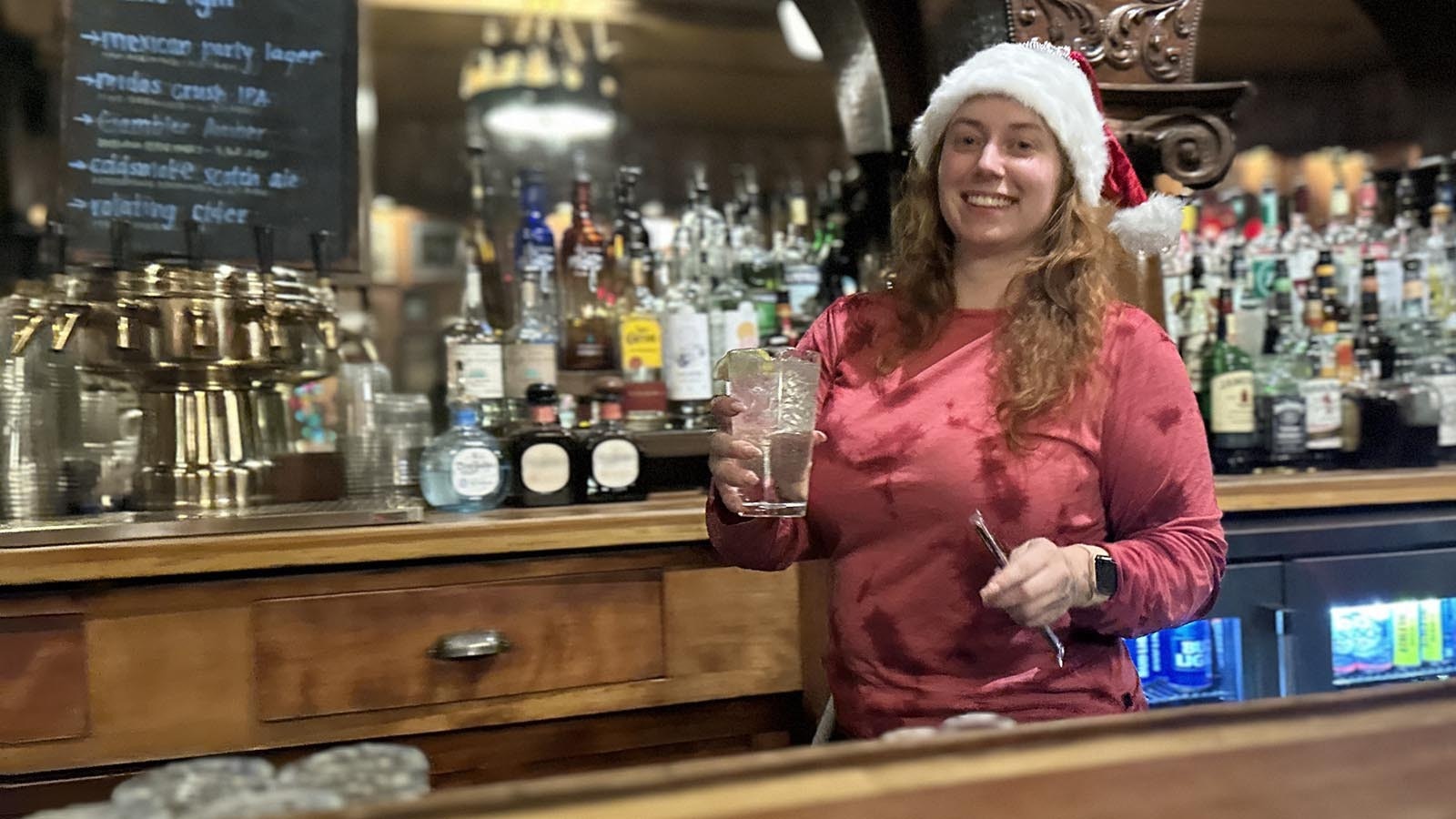 Stacey’s bartender Chloe Garrison.