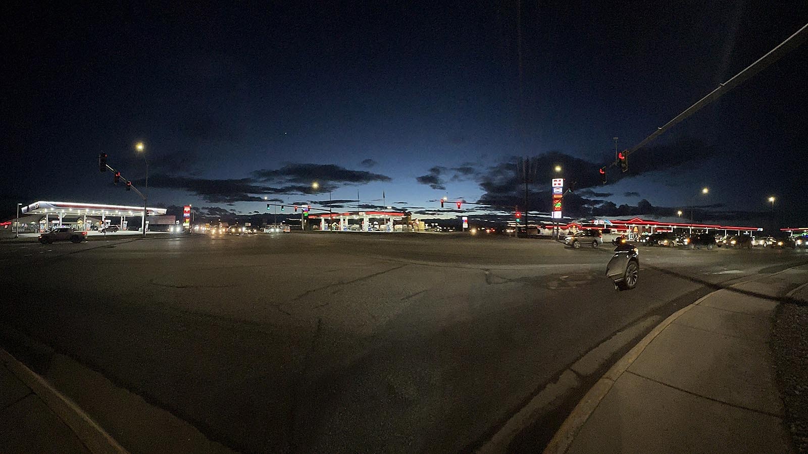 The heart of “downtown” Four Corners in Gallatin, Montana.