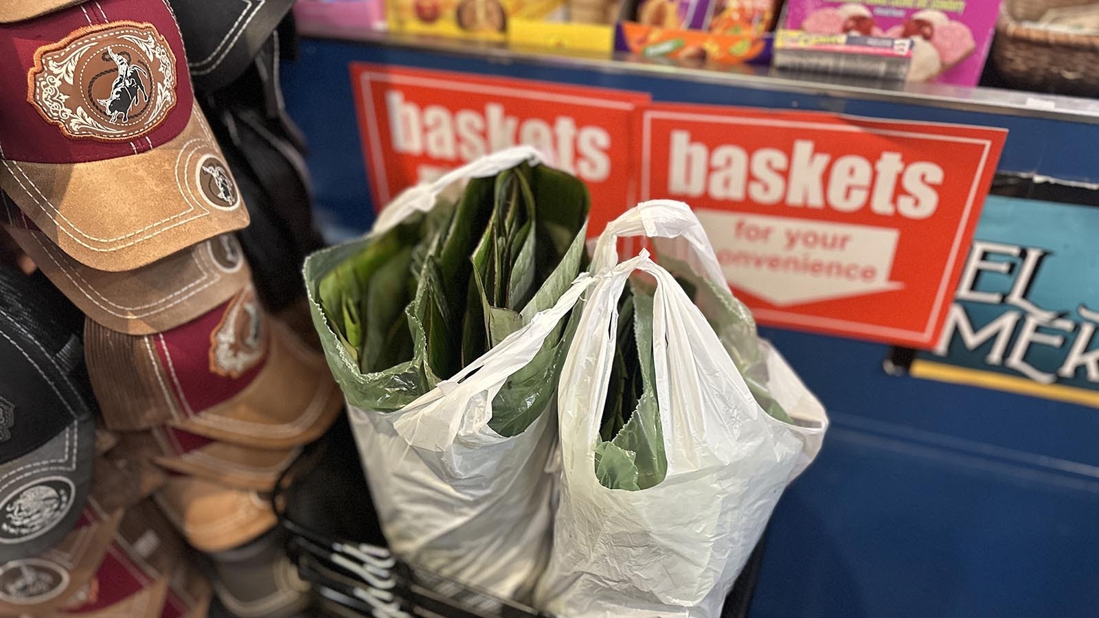 Four Corners is one of the only places in Montana where you can buy leaves for wrapping hallacas, a traditional dish made in Venezuela during the holidays.