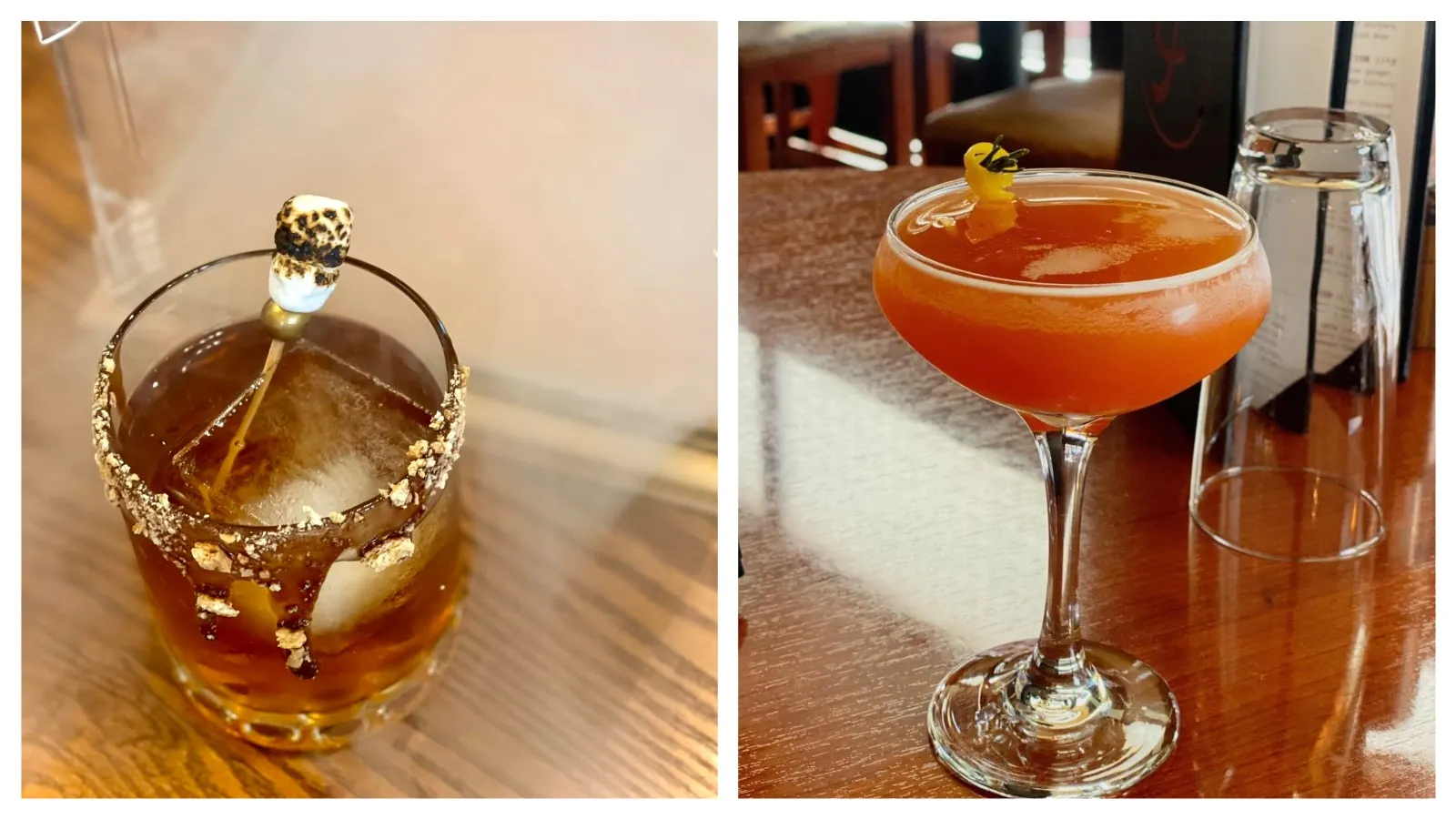Campfire Song, một loại cocktail tráng miệng độc đáo trong bộ sưu tập sheridan cocktails sáng tạo.