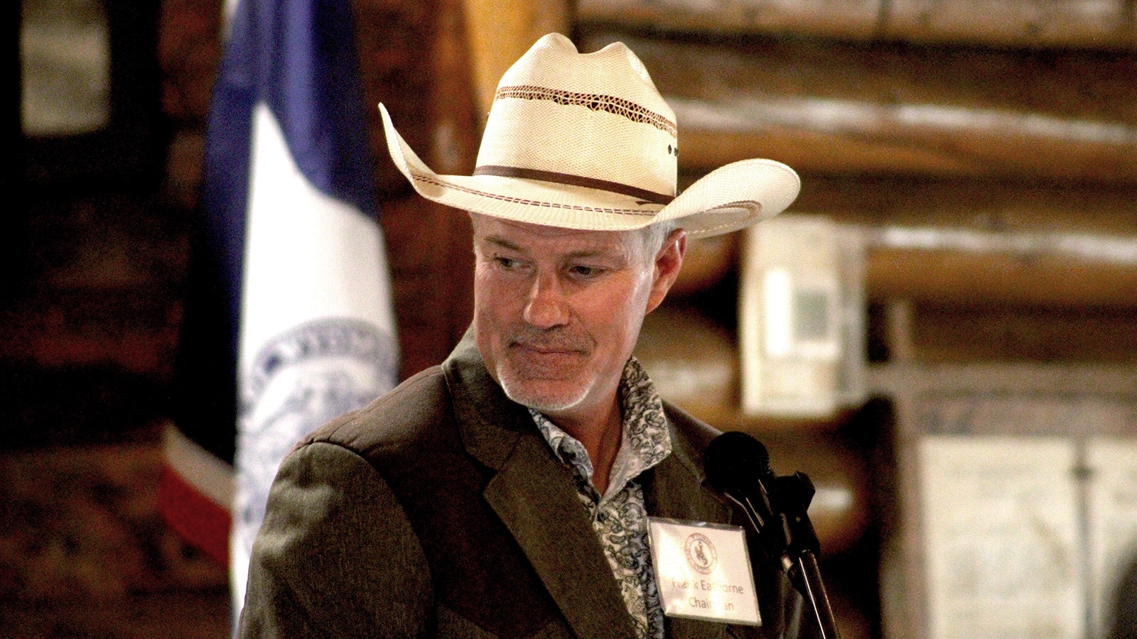 At a Saturday meeting of the Wyoming Republican Central Committee in Laramie, Wyoming GOP Chairman Frank Eathorne doesn't want the Republican National Committee to donate to gay rodeos and LGBTQ causes.