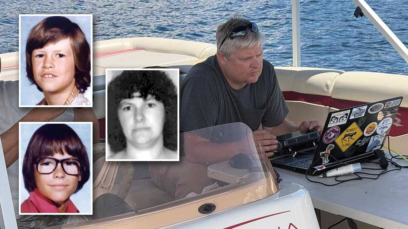 Searchers using a drone in Wyoming's deepest lake found two barrels they hope contain the bodies of a missing mother and two young sons Gerald Uden has admitted he murdered 45 years ago. The next step is to recover the barrels from Fremont Lake.